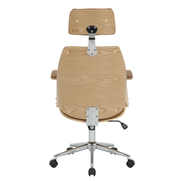 Cadeira de Escritório Ergonômica Executiva Caramelo - Ninho Móveis