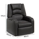 Poltrona do Papai em Couro - Ninho Móveis