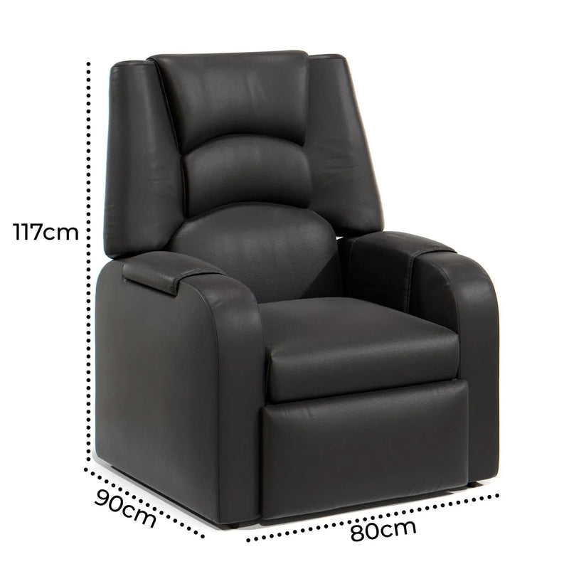 Poltrona do Papai em Couro - Ninho Móveis