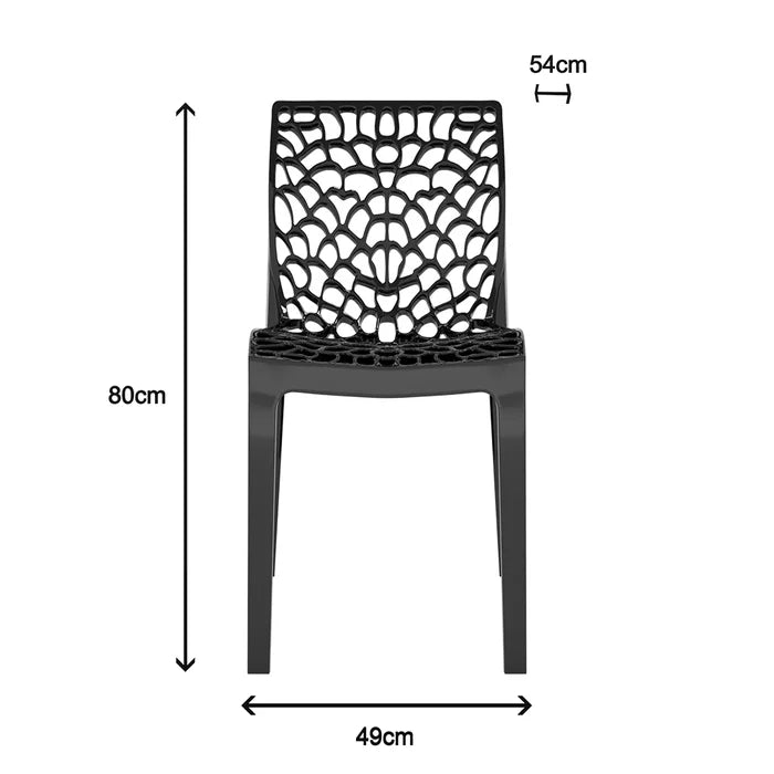 Conjunto Mesa de Jantar Preto - Ninho Móveis