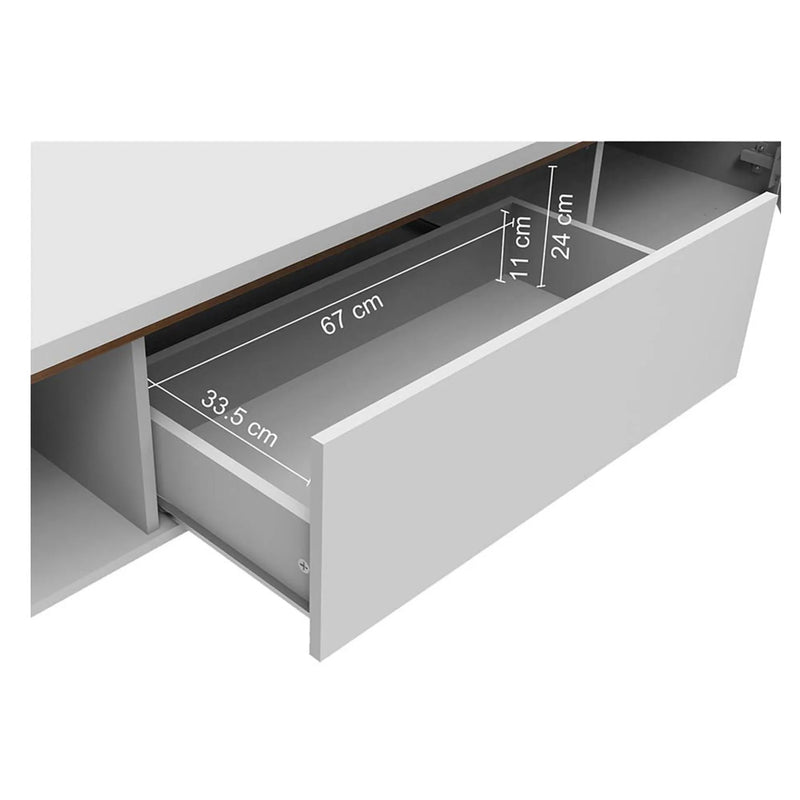 Rack para TV até 75 Polegadas com 2 Portas - Ninho Móveis