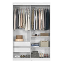 Guarda-Roupa 2 Portas de Correr com Espelho - Ninho Móveis