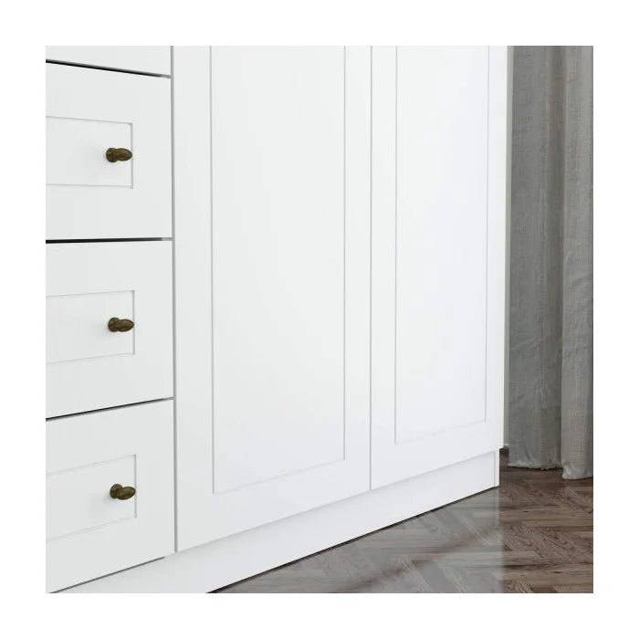 Guarda-Roupa Chicago com 6 portas e 4 gavetas - Ninho Móveis