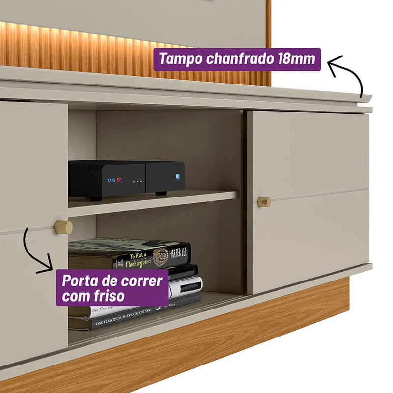 Home Theater para Tvs de até 75 Polegadas - Ninho Móveis