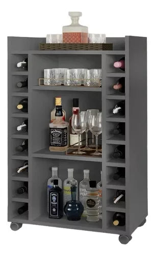 Adega Bar para 16 Garrafas - Ninho Móveis
