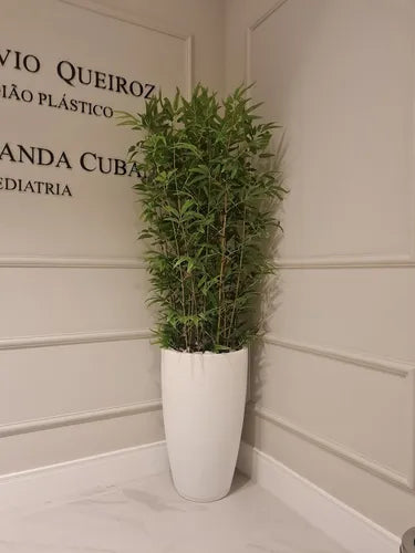 Planta Artificial Realista Bambu Frondoso - Ninho Móveis