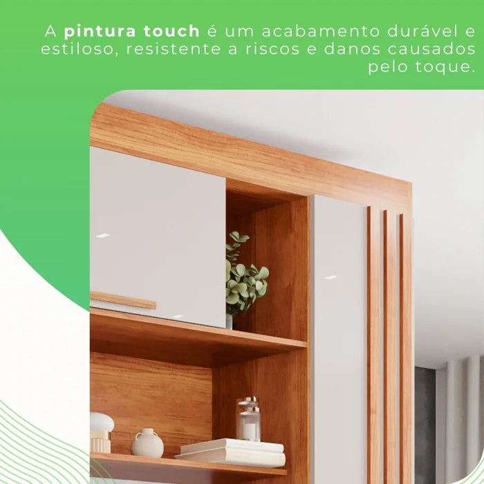 Guarda-roupa Roma Modulado 4 Portas - Ninho Móveis