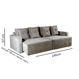 Sofá Domus Comfort - Ninho Móveis